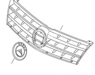 Решетка радиатора Geely MK 2008